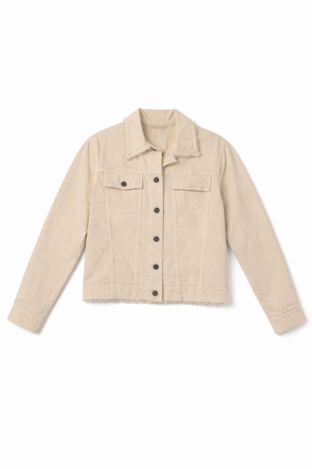 Beige Jaguar Scarf Jacket