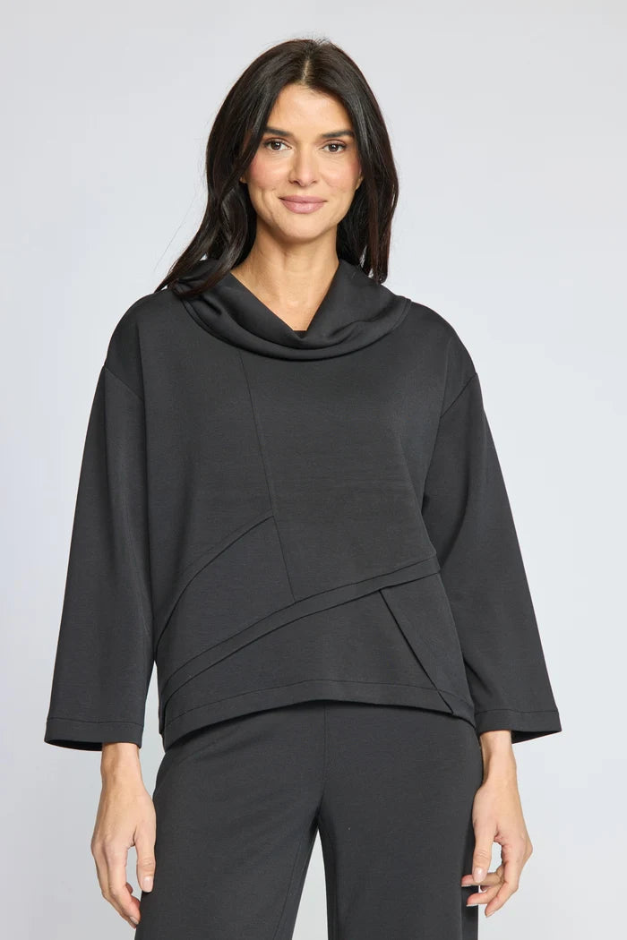 Black Feather Lux Knit Crossroads Cowl