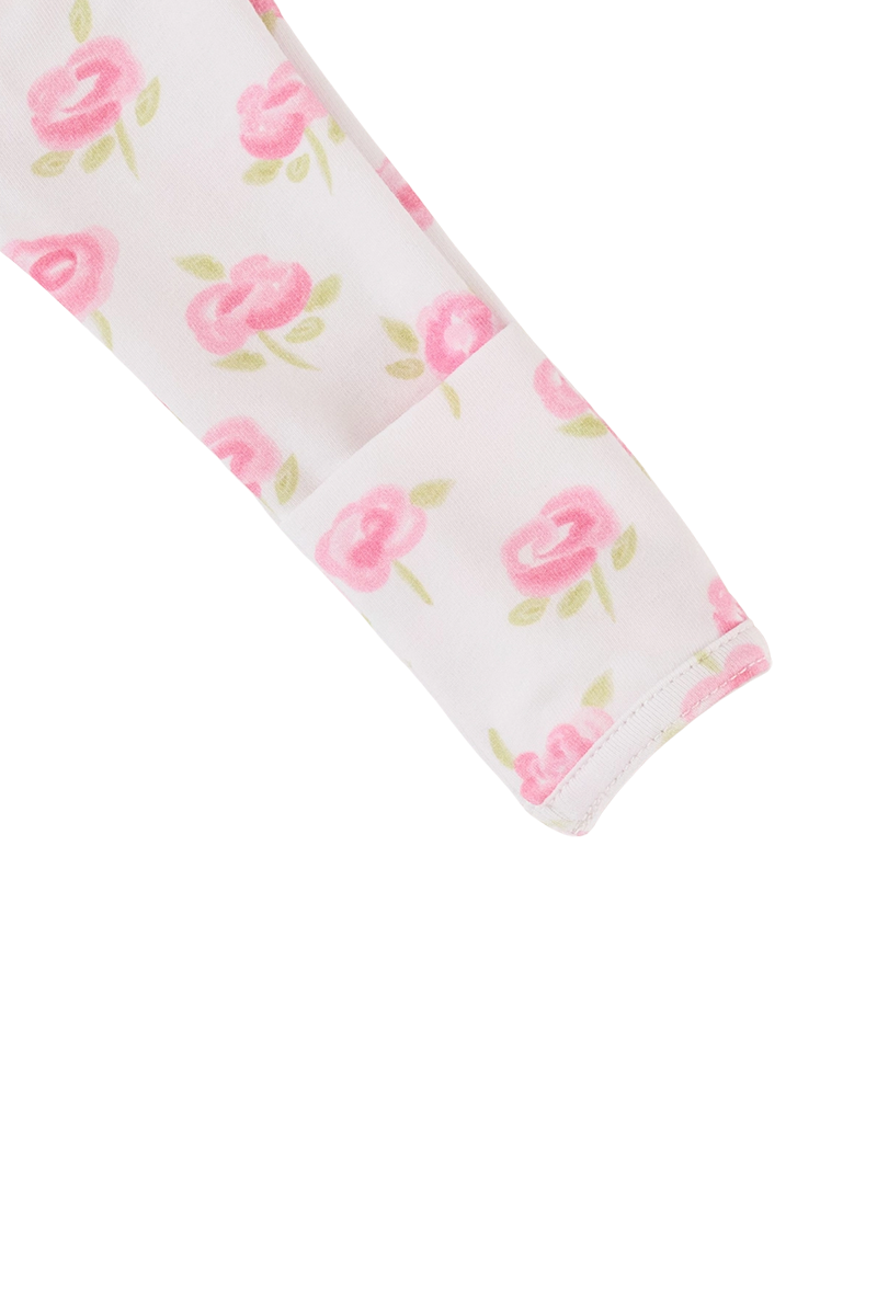 Floral-patterned product on a white background