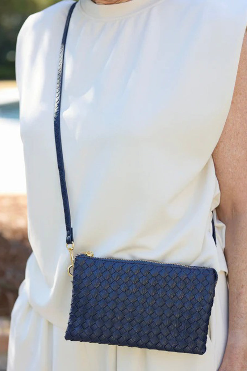 Navy Liz Crossbody Bag