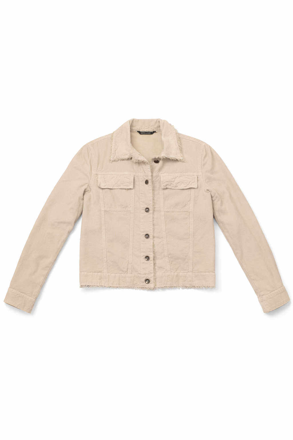 Beige Animal Scarf Jacket