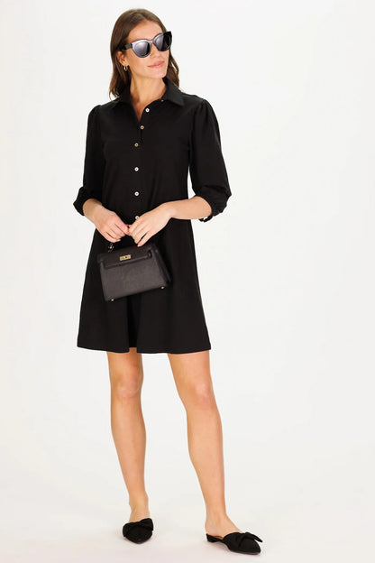Black Shirt Dress