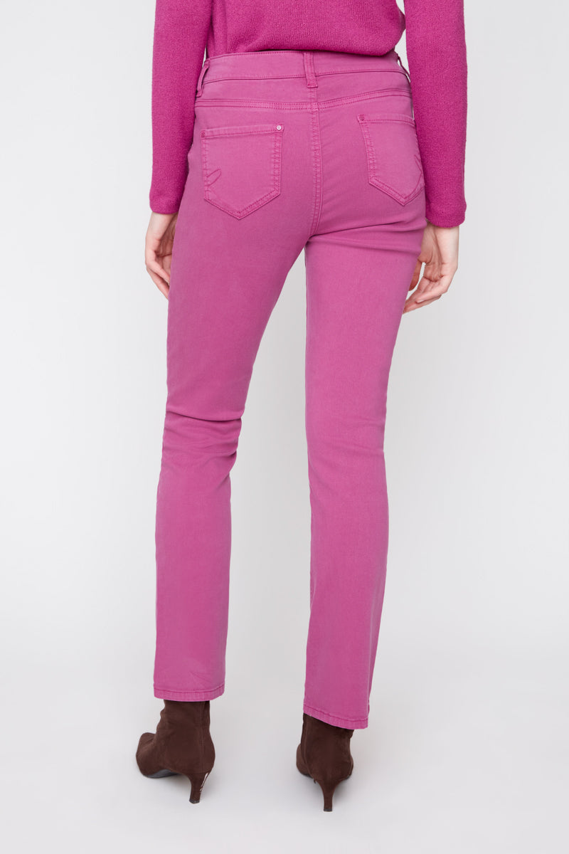 Boysenberry Narrow Leg Denim