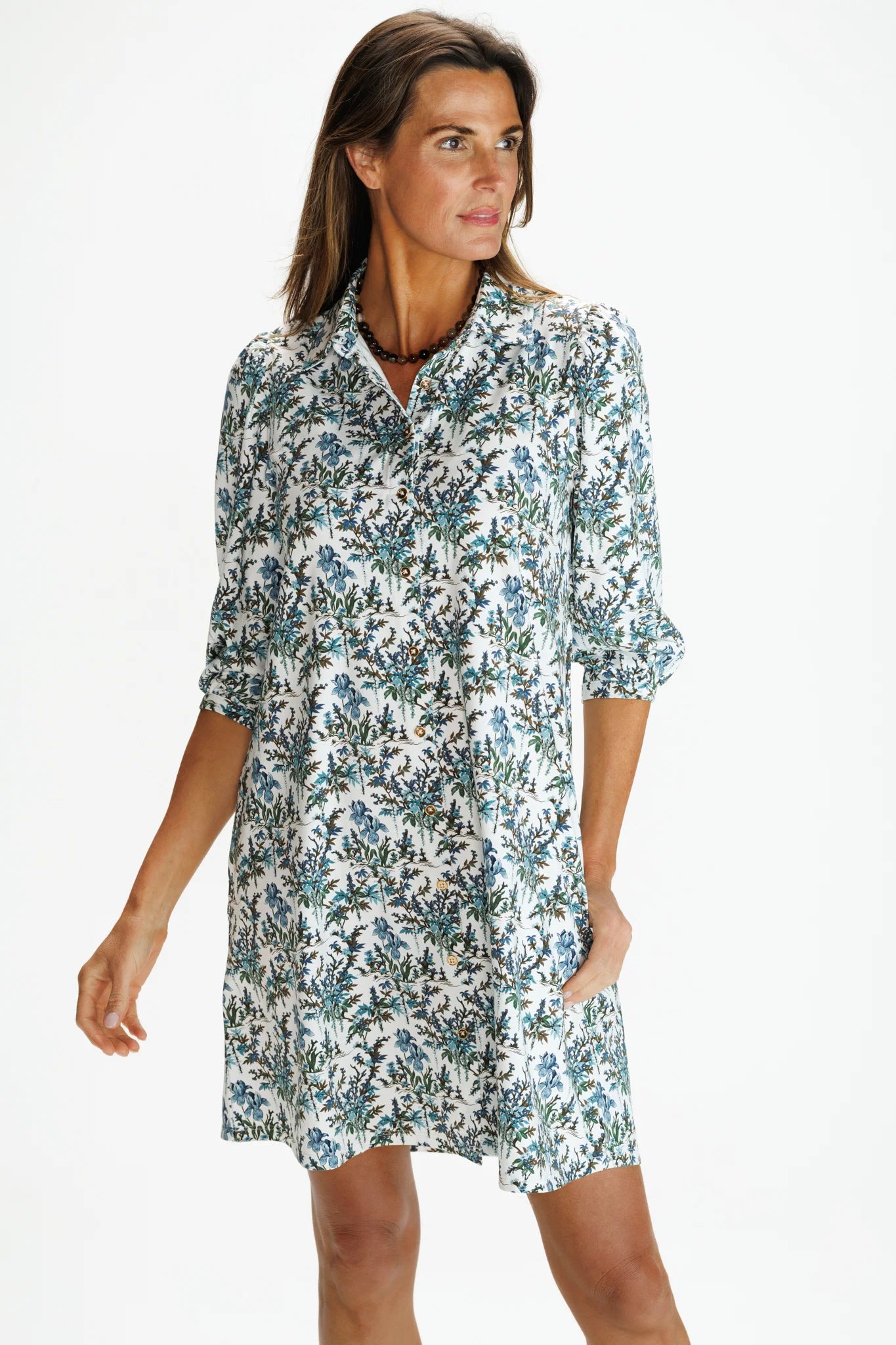 Briar Mist Shirt Dress
