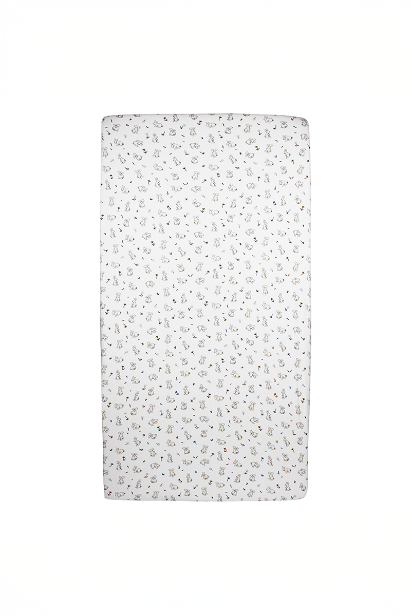 Bunny Crib Sheet