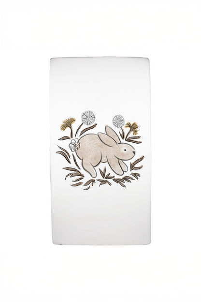 Bunny Graphic Crib Sheet