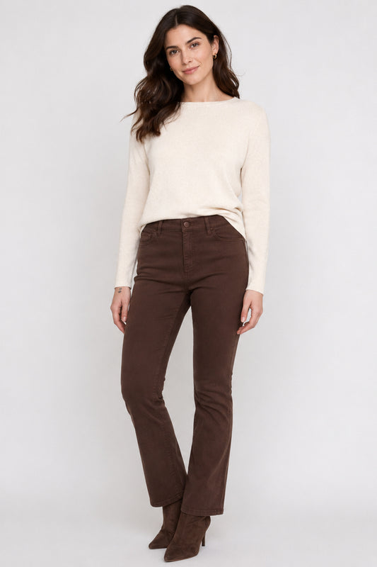 Chocolate Narrow Leg Denim