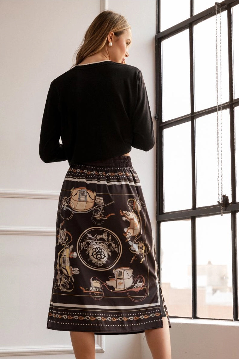 Coach Carriage Sweater Top