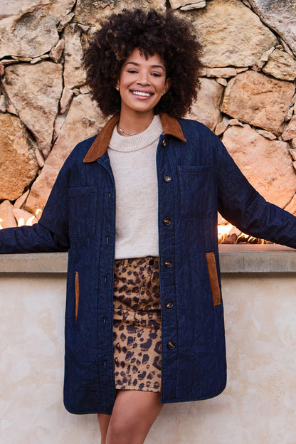 Cream Drop Shoulder Elbow Sleeve Sweater