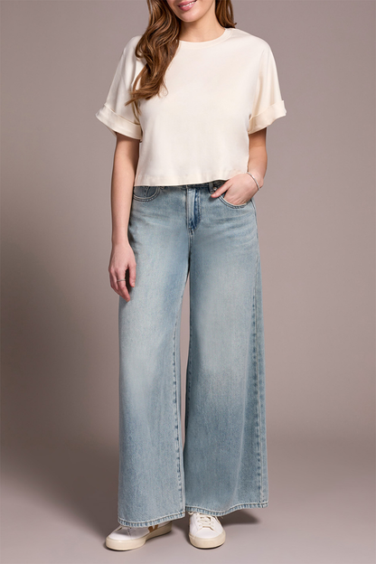 Cream Perfect Relaxed T-Shirt