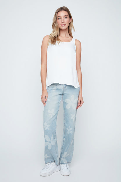 Creme Luxe Satin Tank