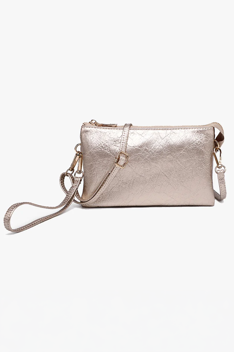 Gold Foil Crossbody/Wristlet
