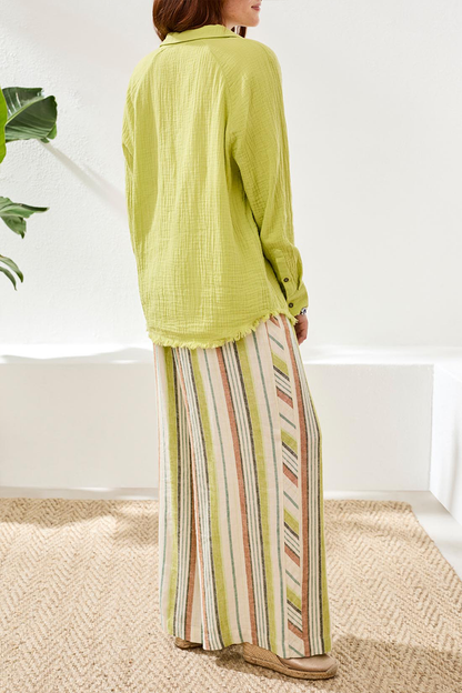 Green Banana Relaxed Raglan Shirt