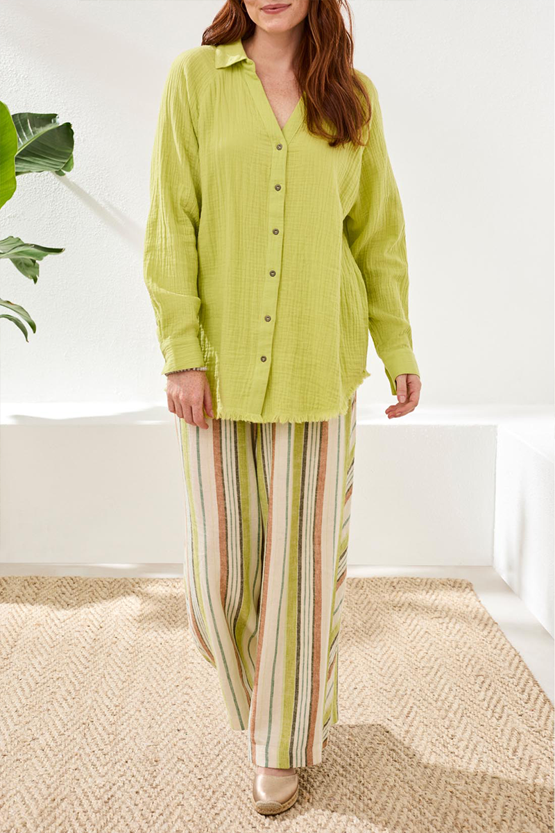 Green Banana Relaxed Raglan Shirt