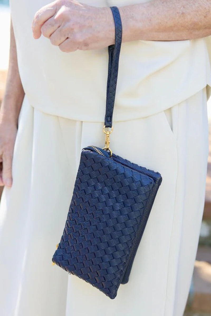 Navy Liz Crossbody Bag
