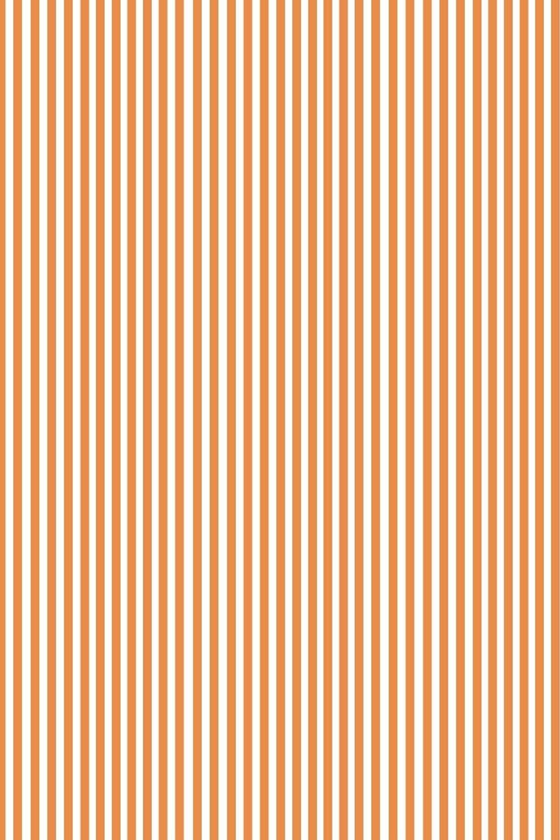 Pattern of vertical orange stripes on a white background