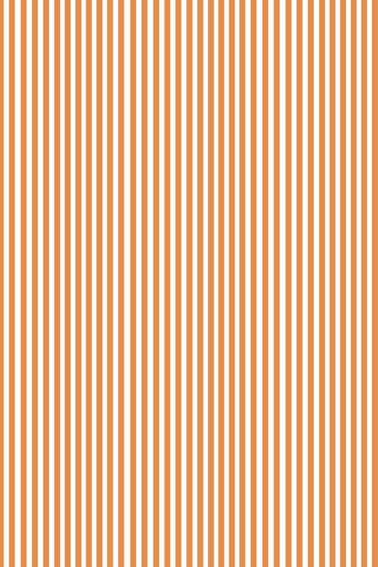 Pattern of vertical orange stripes on a white background
