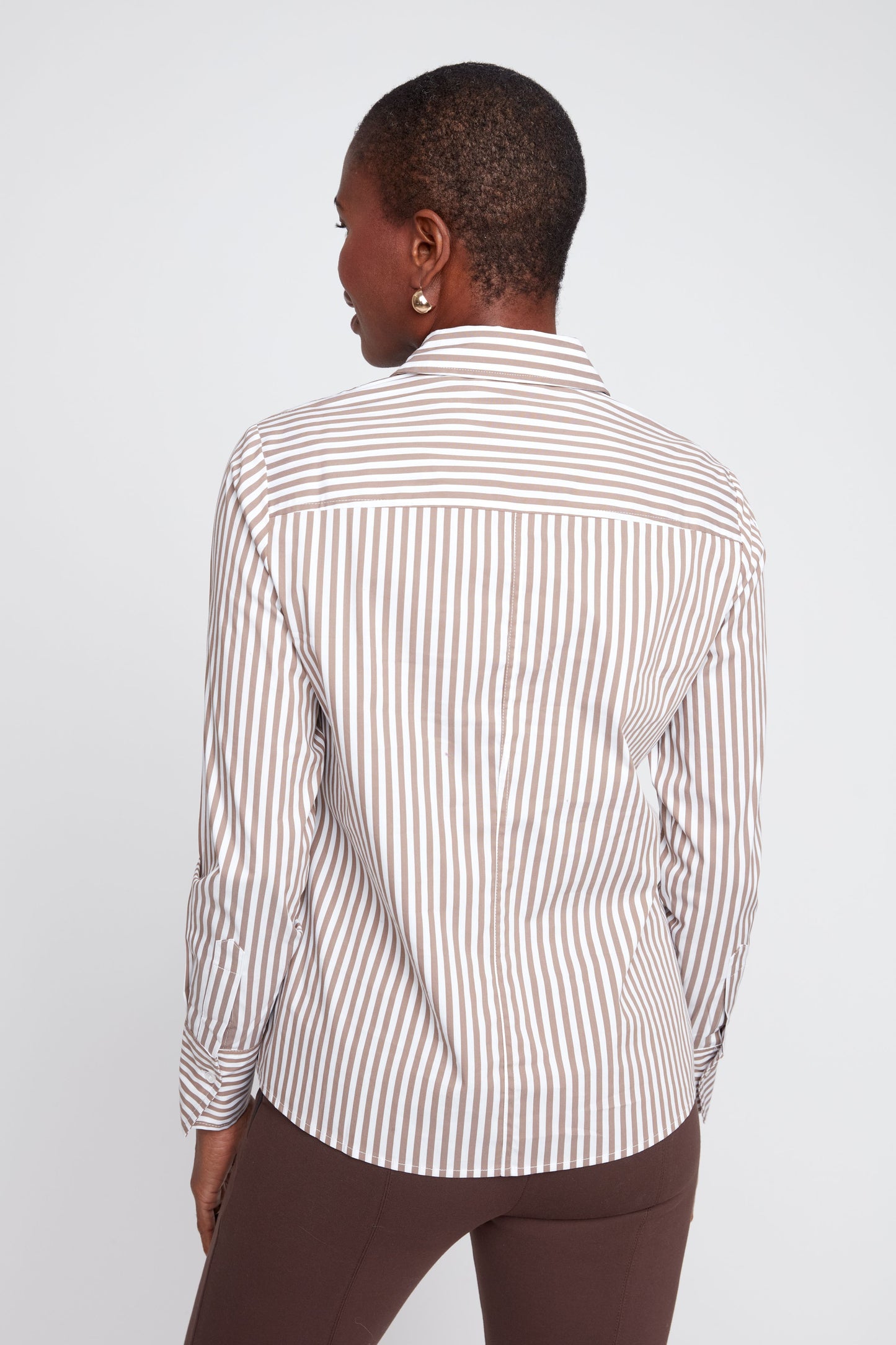 Storm Stripe Tailored Collared Shirt