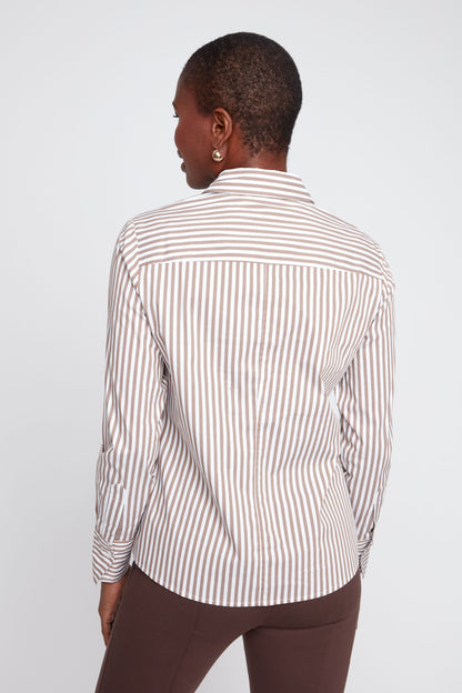 Storm Stripe Tailored Collared Shirt