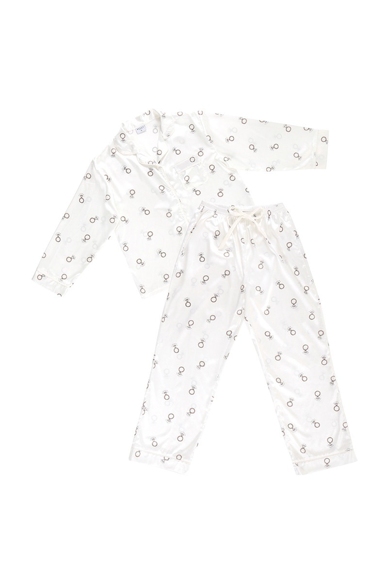 Bridal Full Length Pajama Set