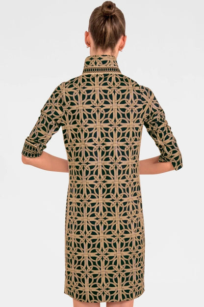 Black Ring Toss Everywhere Dress