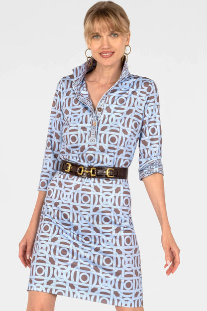 Brown Ring Toss Everywhere Dress