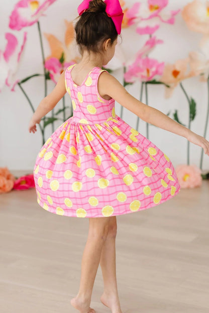 Pink Lemonade Tank Twirl Dress