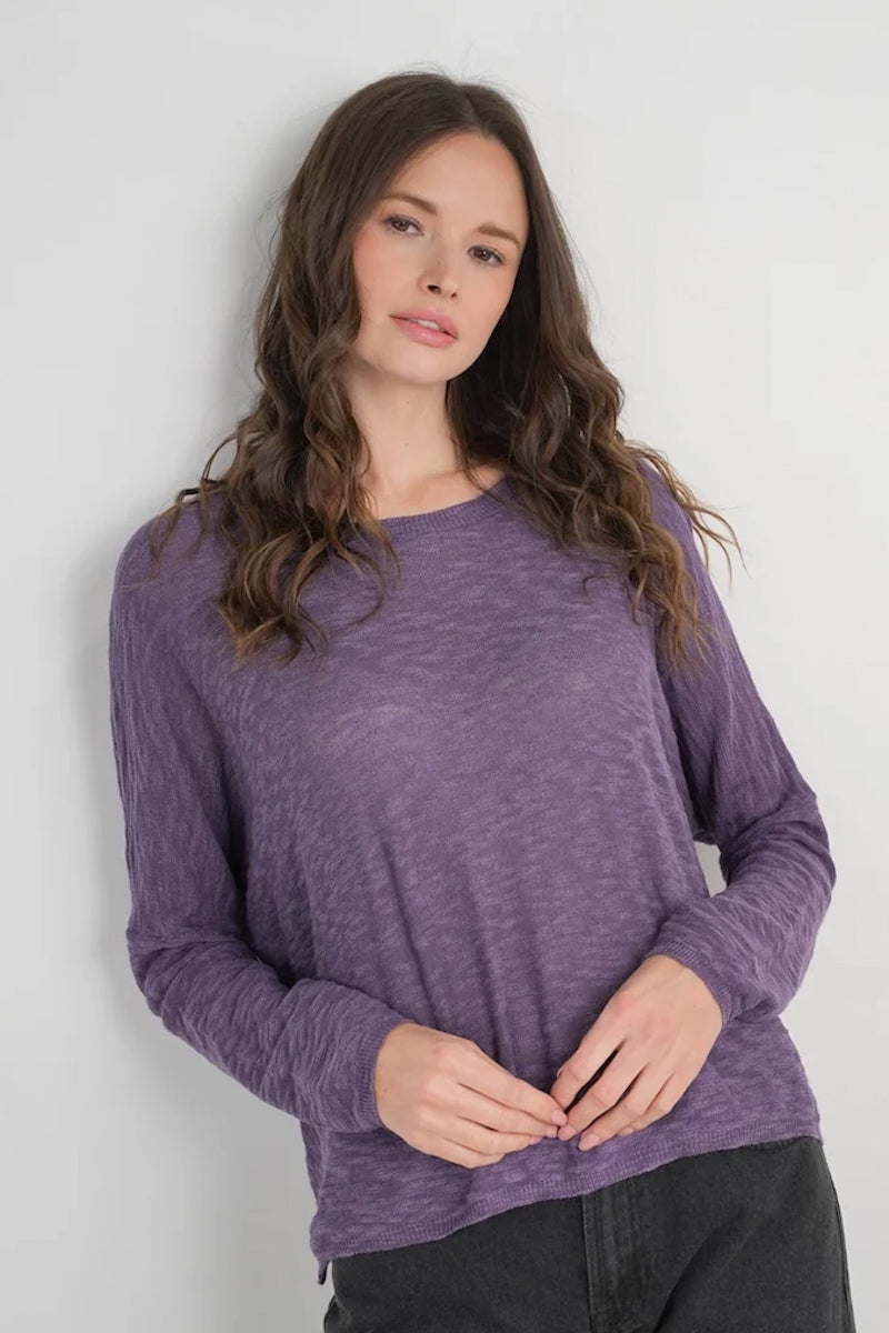 Grape Lightweight Sweater