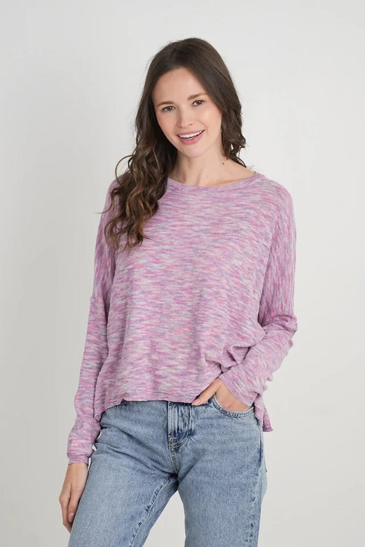 Iris Heathered Lightweight Sweater