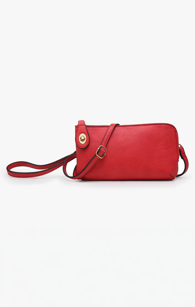 Red Crossbody/Wristlet